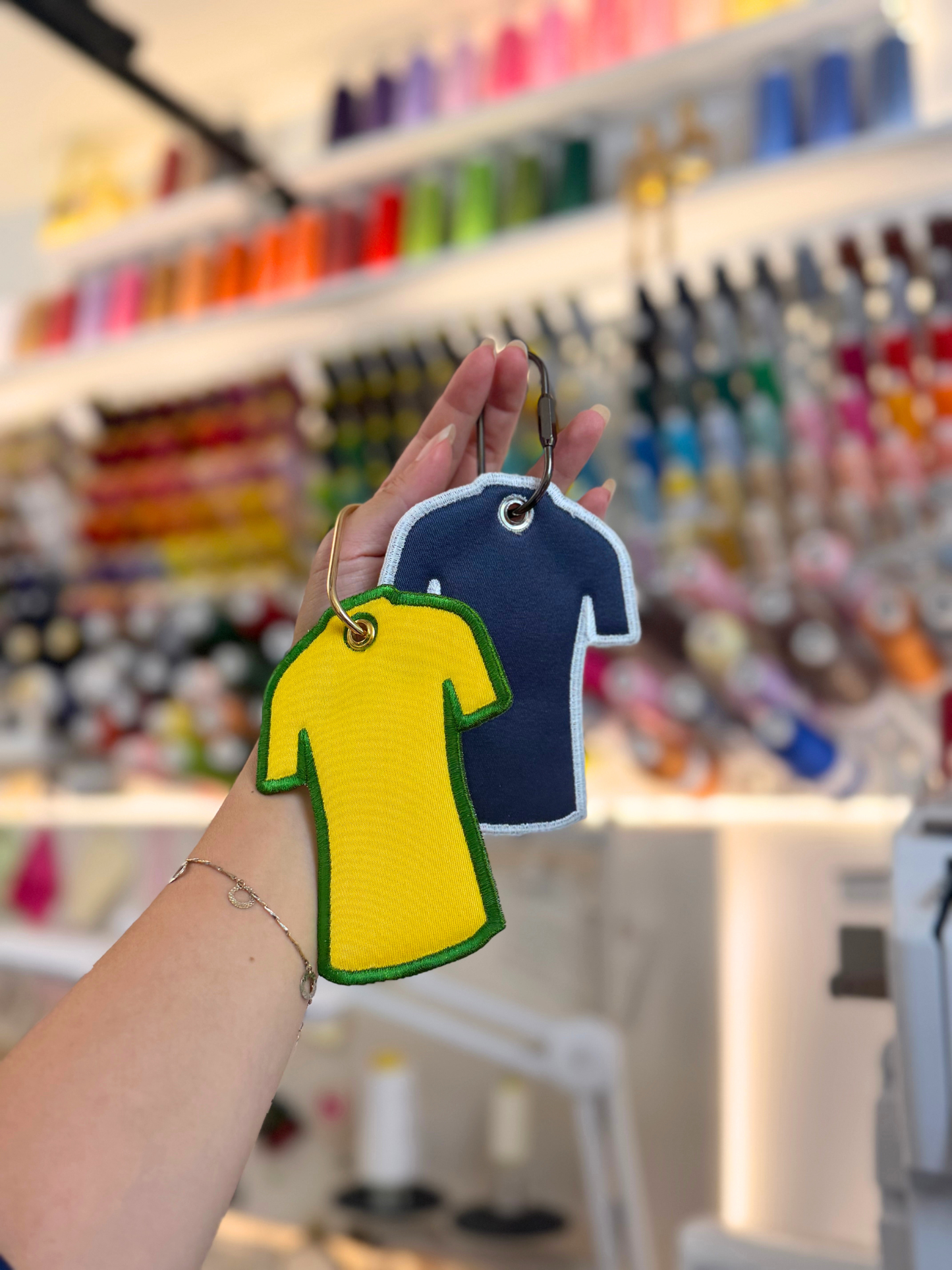 Instant Download | Soccer Jersey ITH Bag Tag Embroidery File
