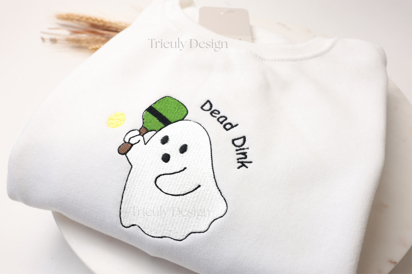Pickleball Dead Dink Embroidered Sweatshirt - Unisex