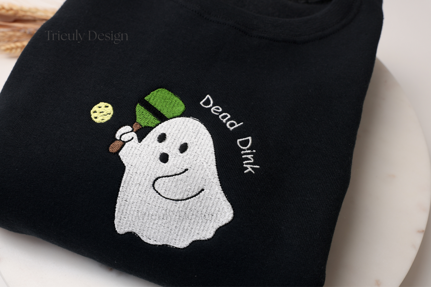 Pickleball Dead Dink Embroidered Sweatshirt - Unisex