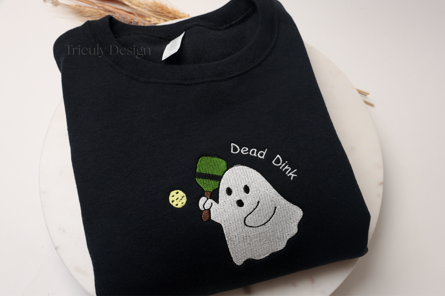 Pickleball Dead Dink Embroidered Sweatshirt - Unisex