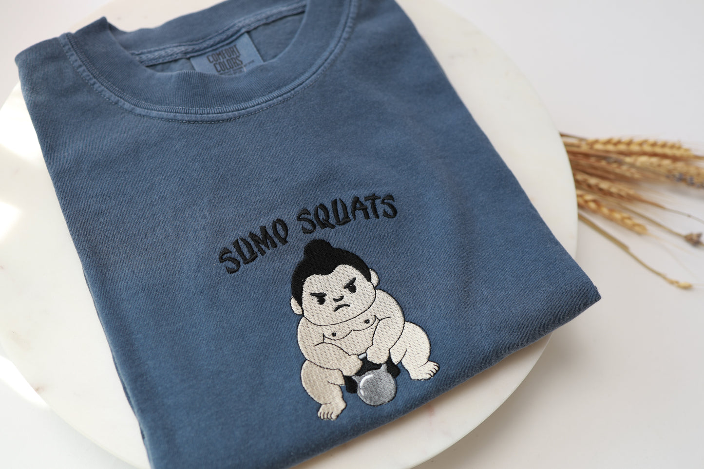 Sumo Squats Comfort Colors Embroidered Tee - Unisex