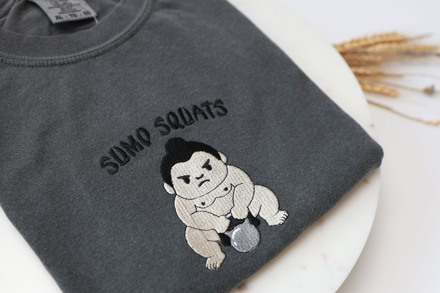 Sumo Squats Comfort Colors Embroidered Tee - Unisex