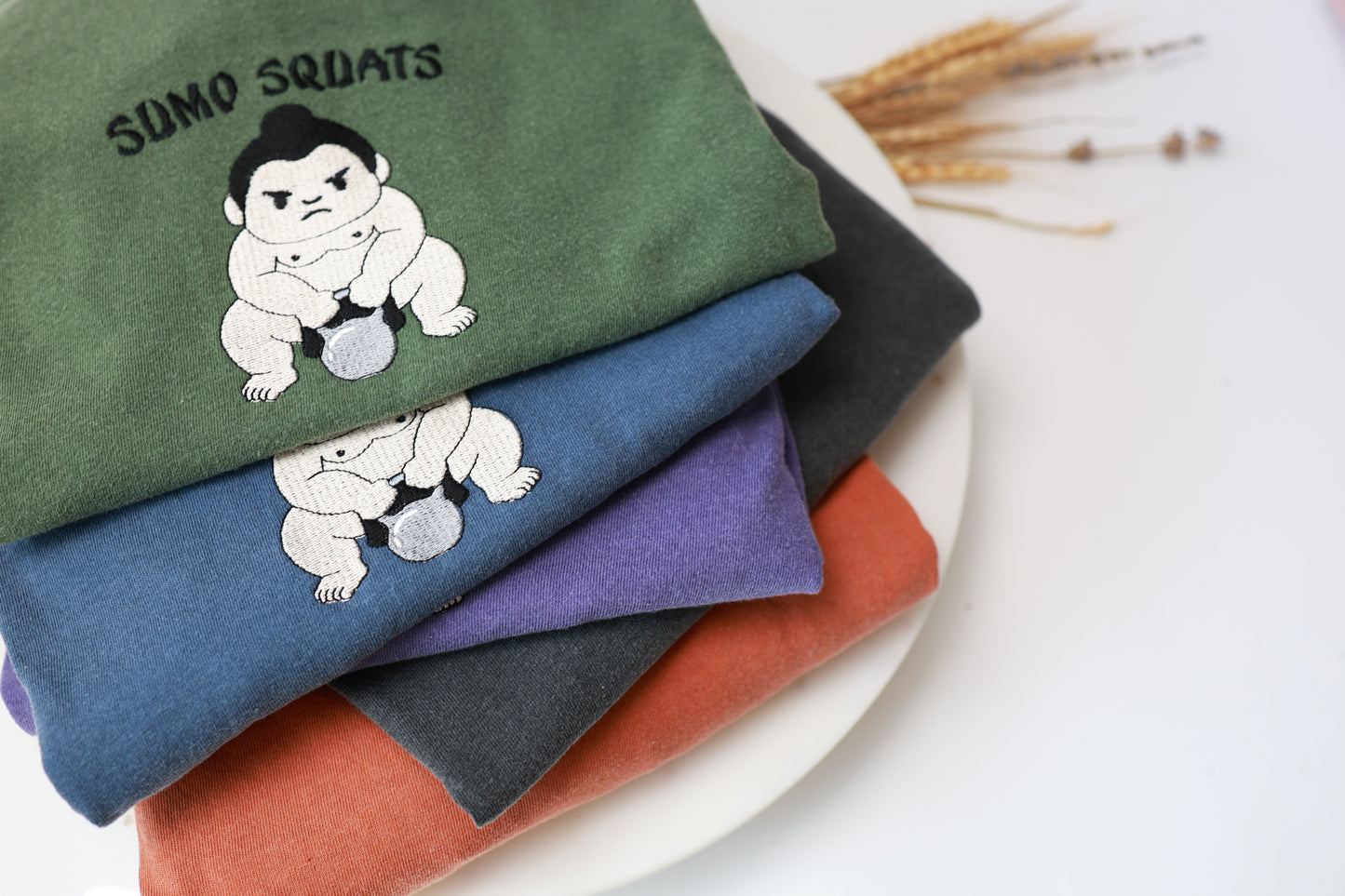 Sumo Squats Comfort Colors Embroidered Tee - Unisex