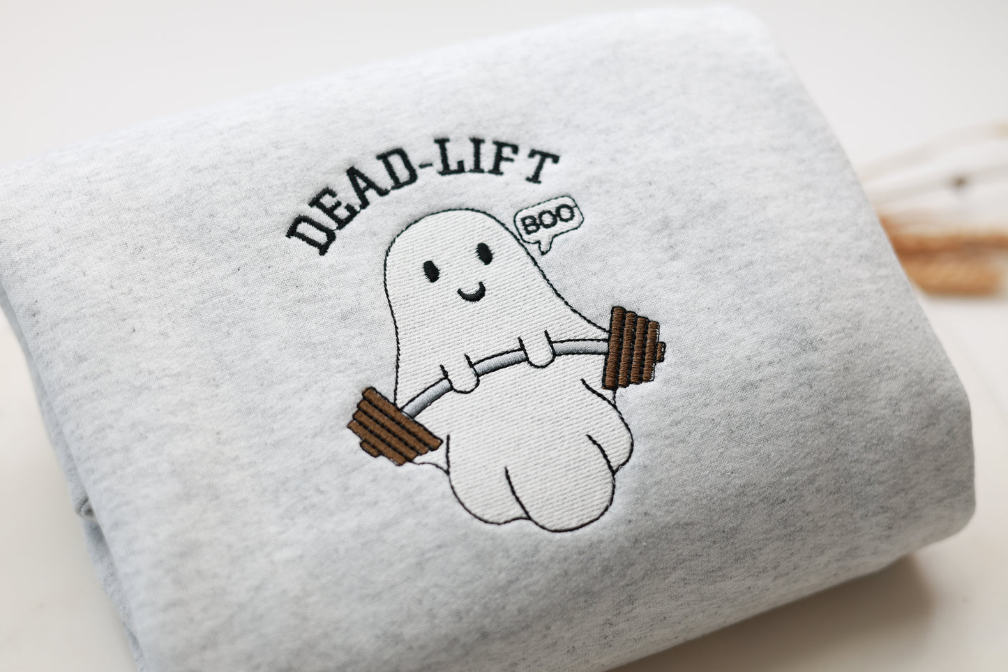 Deadlift Ghost Embroidered Sweatshirt
