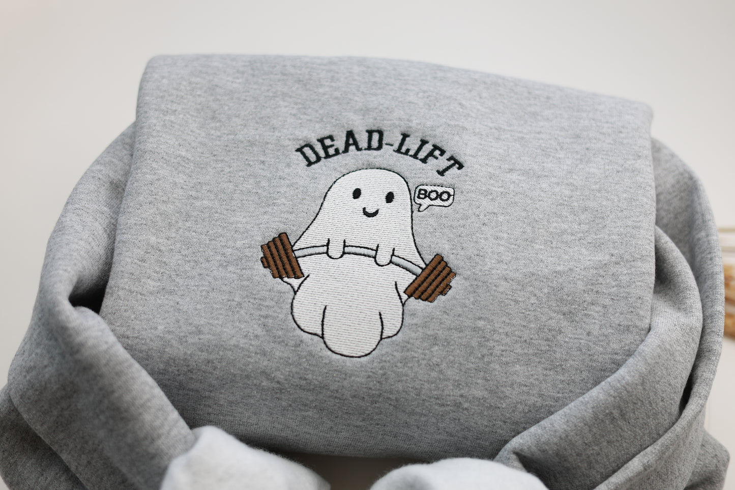 Deadlift Ghost Embroidered Sweatshirt