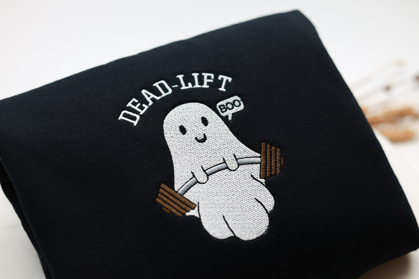 Deadlift Ghost Embroidered Sweatshirt