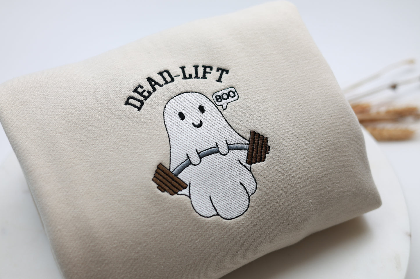 Deadlift Ghost Embroidered Sweatshirt