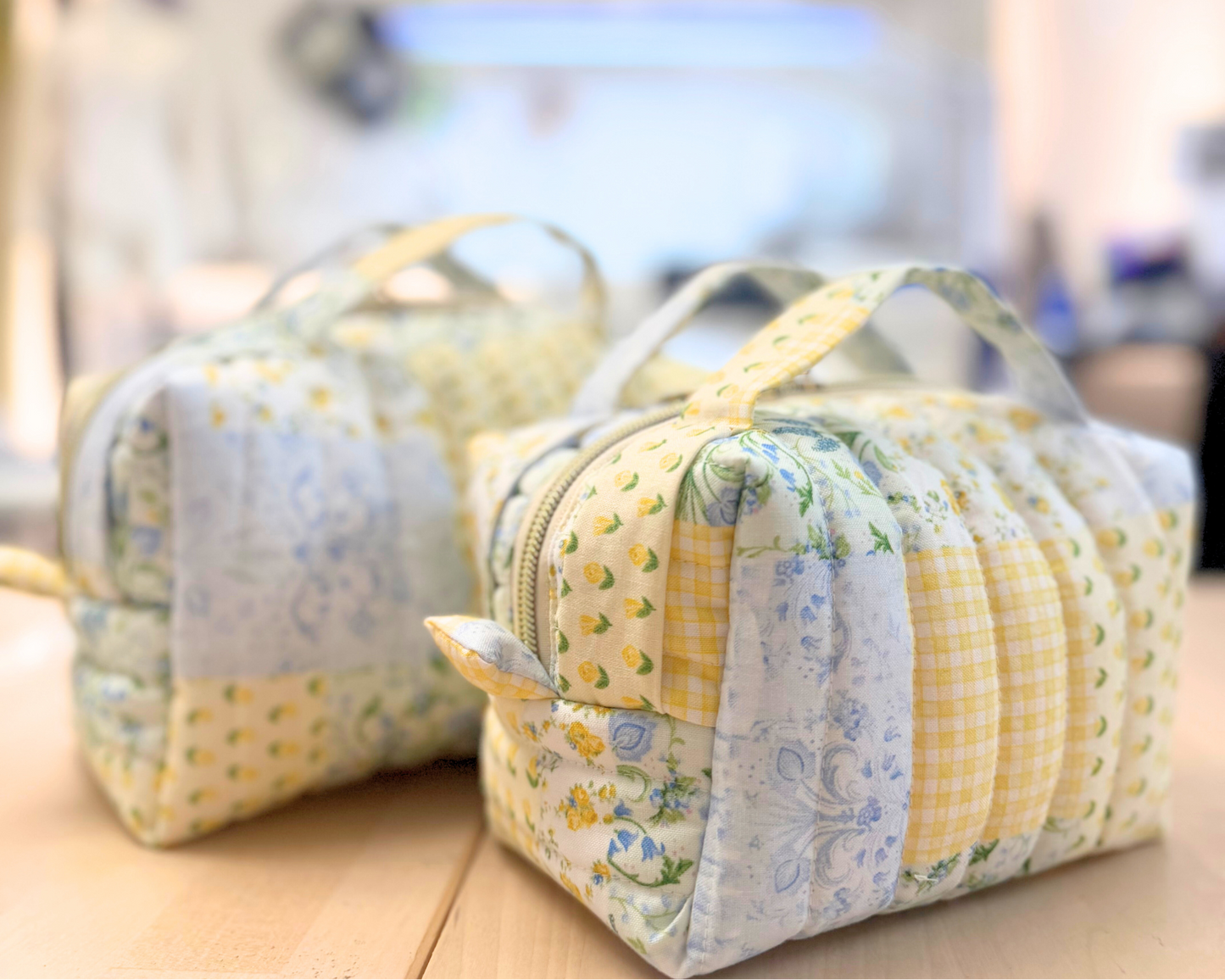 Signature Collection | Handmade Carry All Bags - Sunny Meadow Patchwork