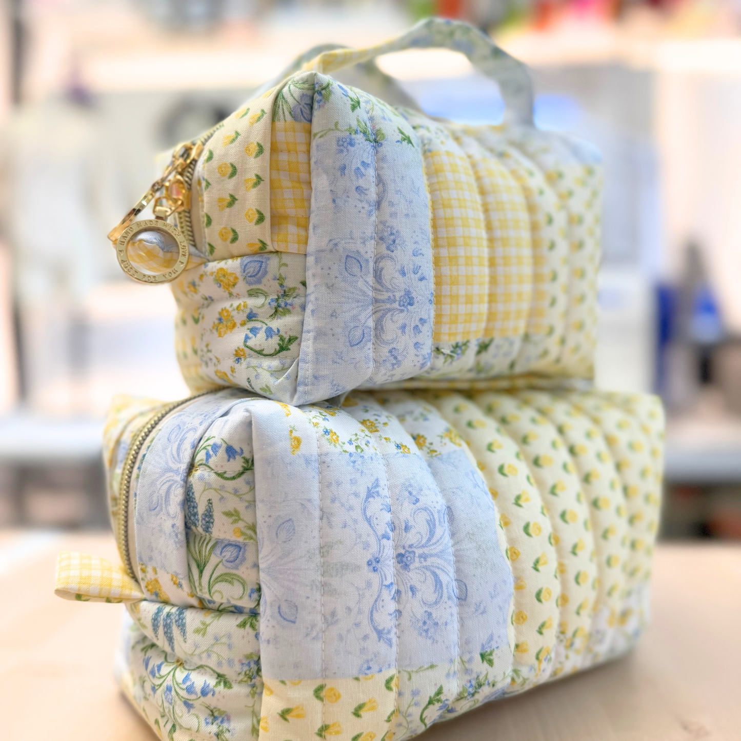 Signature Collection | Handmade Carry All Bags - Sunny Meadow Patchwork