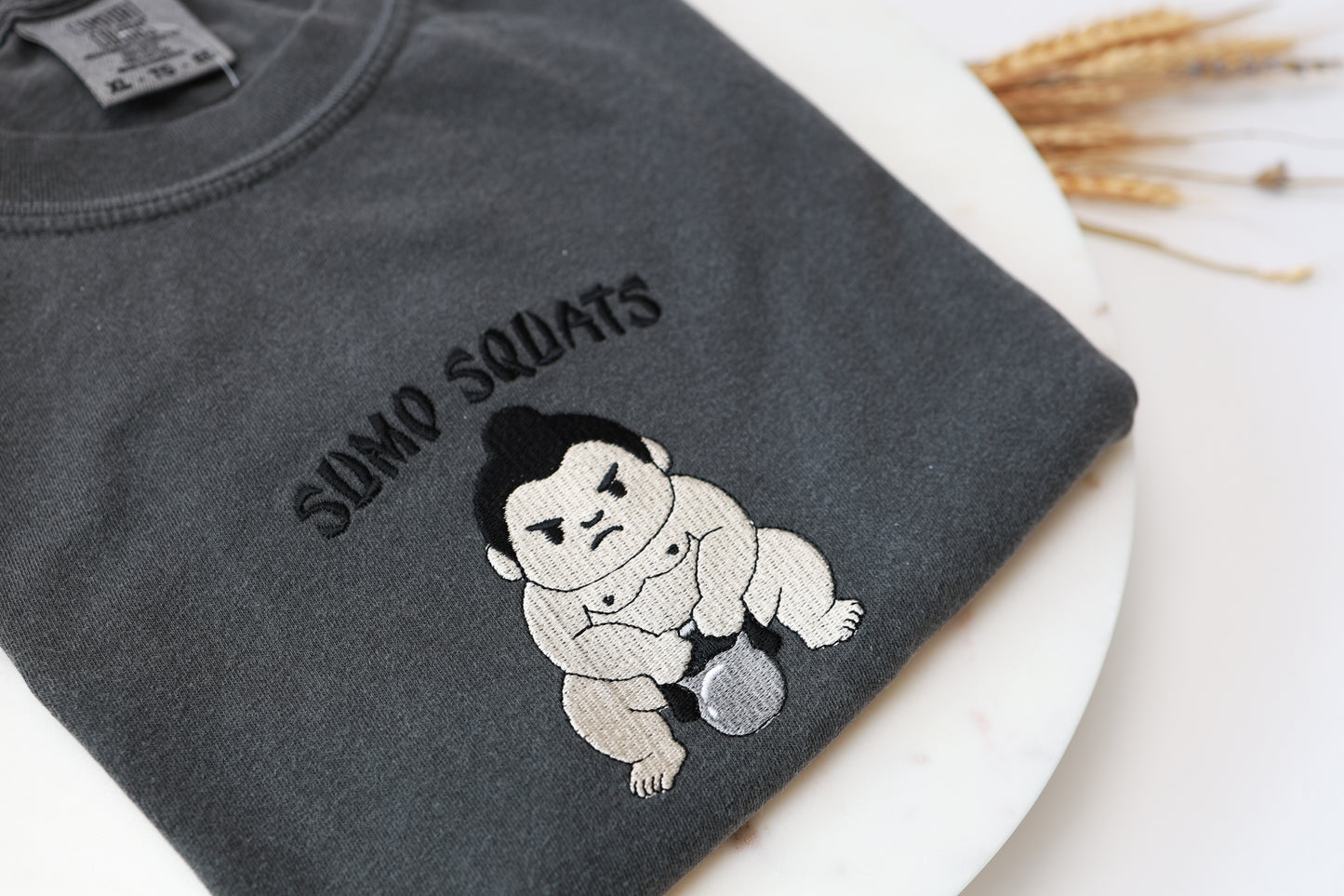 Sumo Squats Comfort Colors Embroidered Tee - Unisex