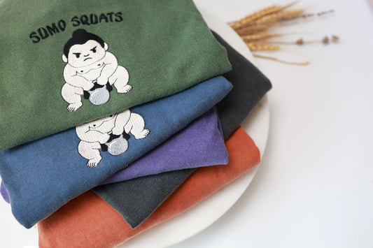 Sumo Squats Comfort Colors Embroidered Tee - Unisex