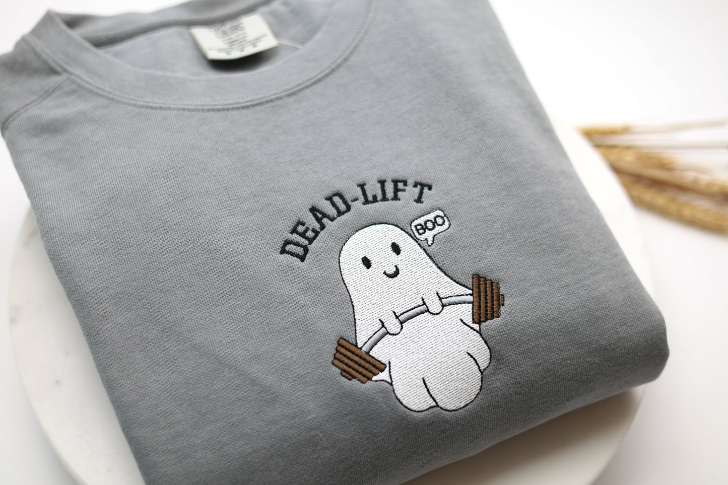 Deadlift Ghost Embroidered Sweatshirt
