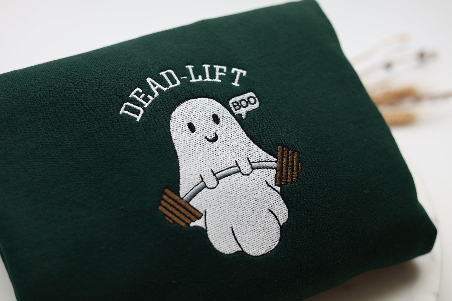 Deadlift Ghost Embroidered Sweatshirt
