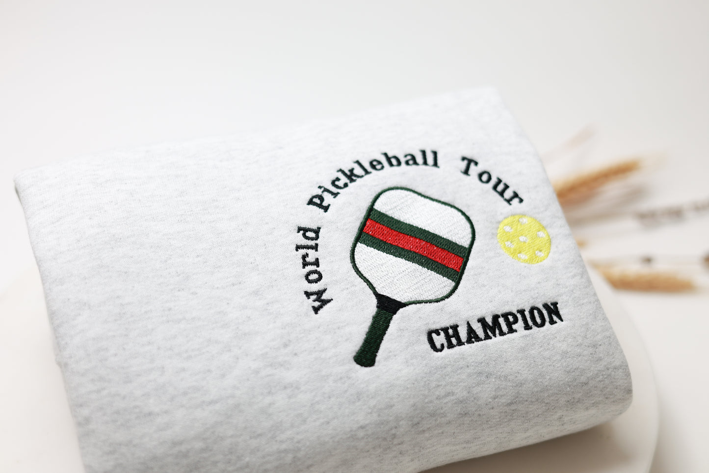 Pickleballer Customizable Embroidered Sweatshirts and Hoodies