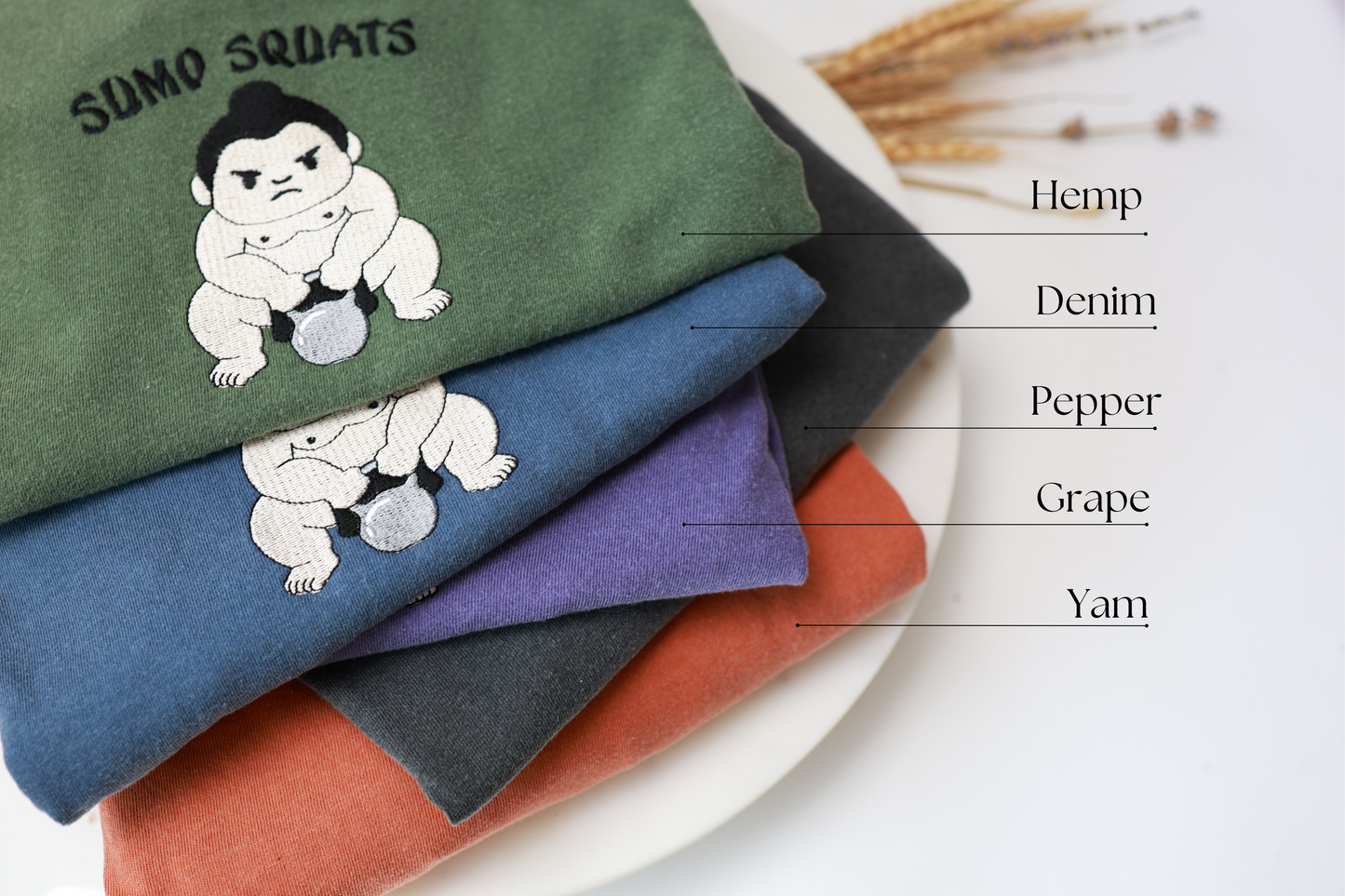 Sumo Squats Comfort Colors Embroidered Tee - Unisex